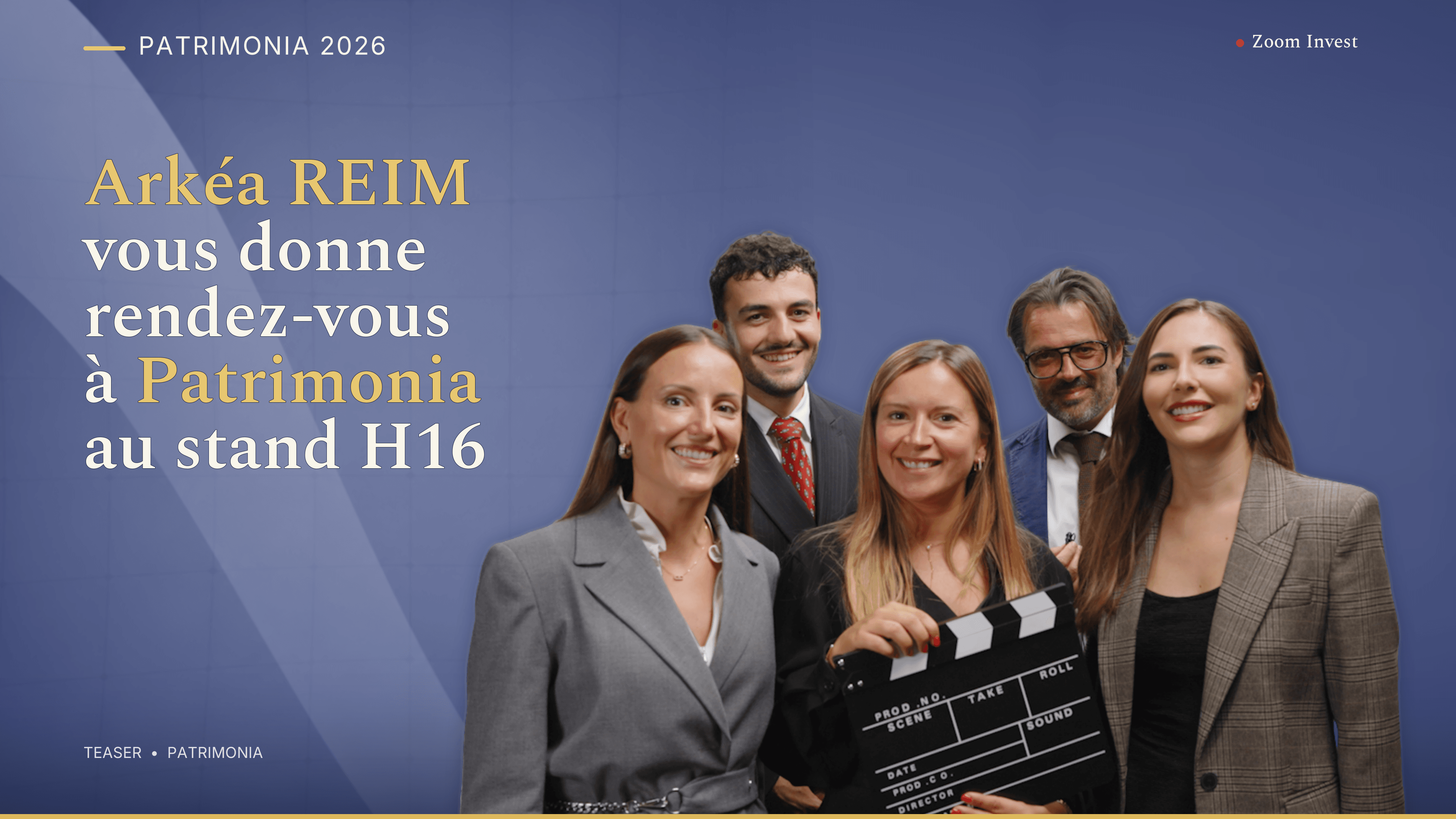 Arkéa REIM vous donne rendez-vous à Patrimonia au stand H16