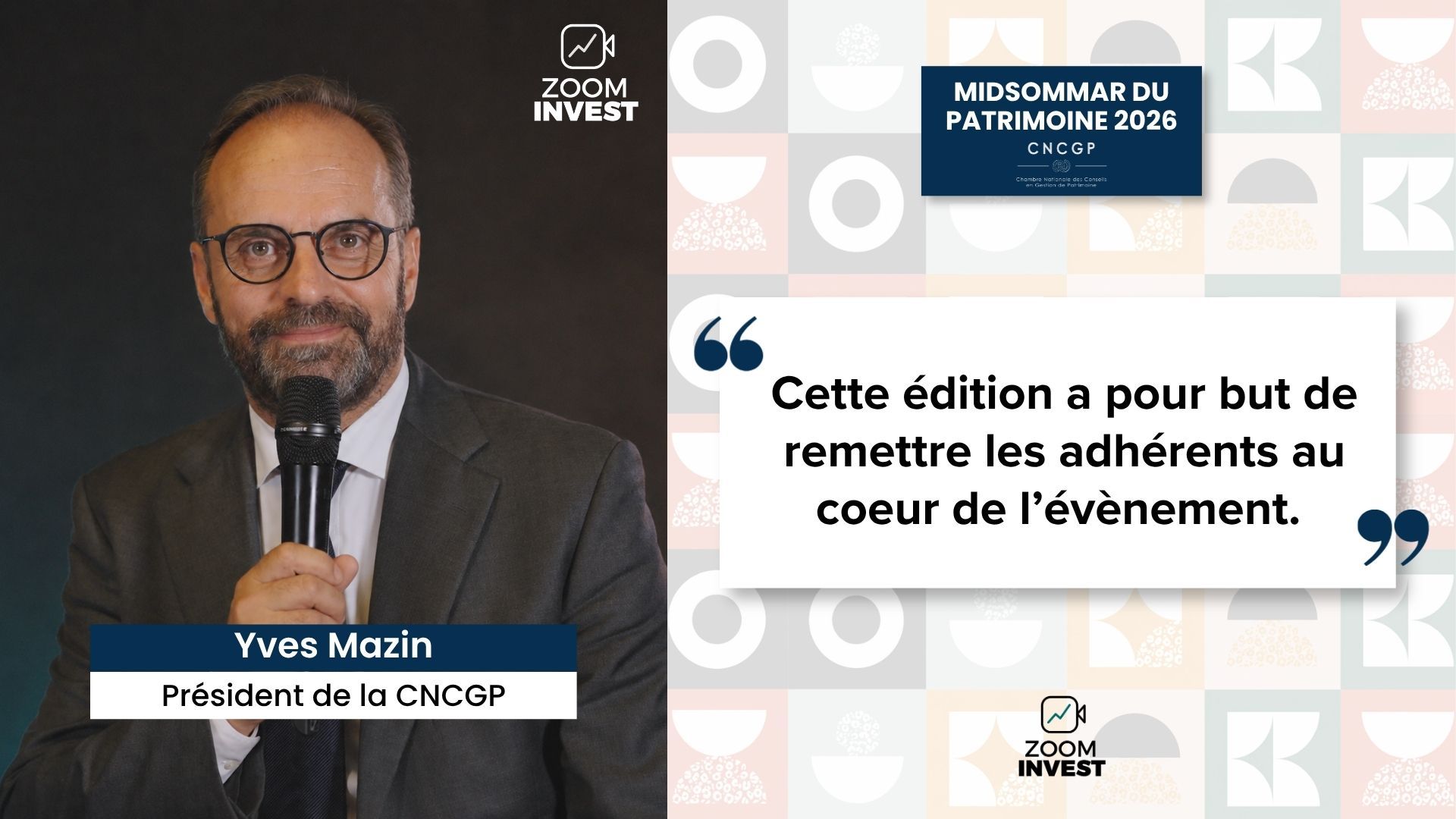 Régulation, représentativité, pédagogie : le message de la CNCGP à ses adhérents