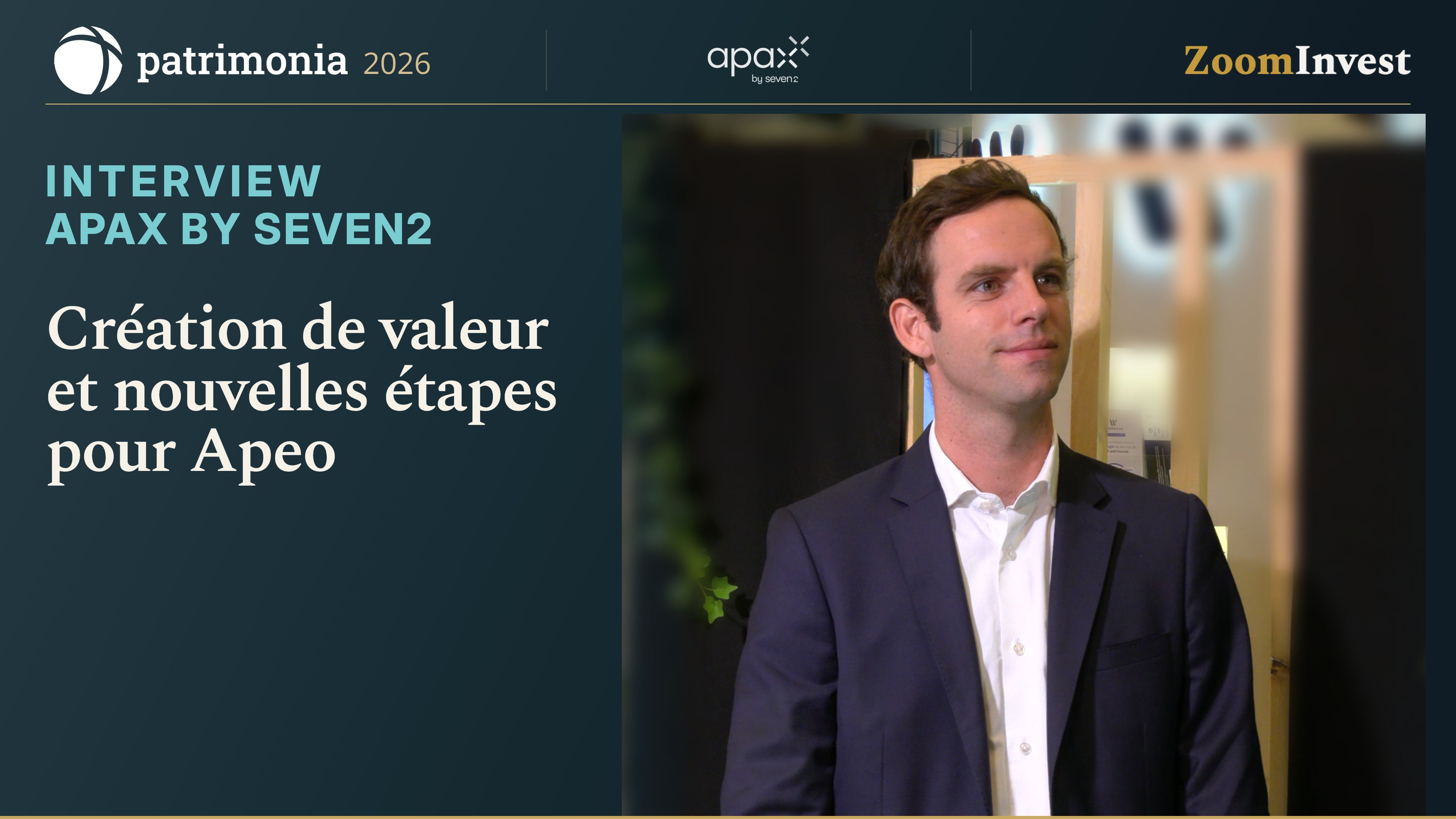 Apax by Seven2 : création de valeur et nouvelles étapes pour Apeo