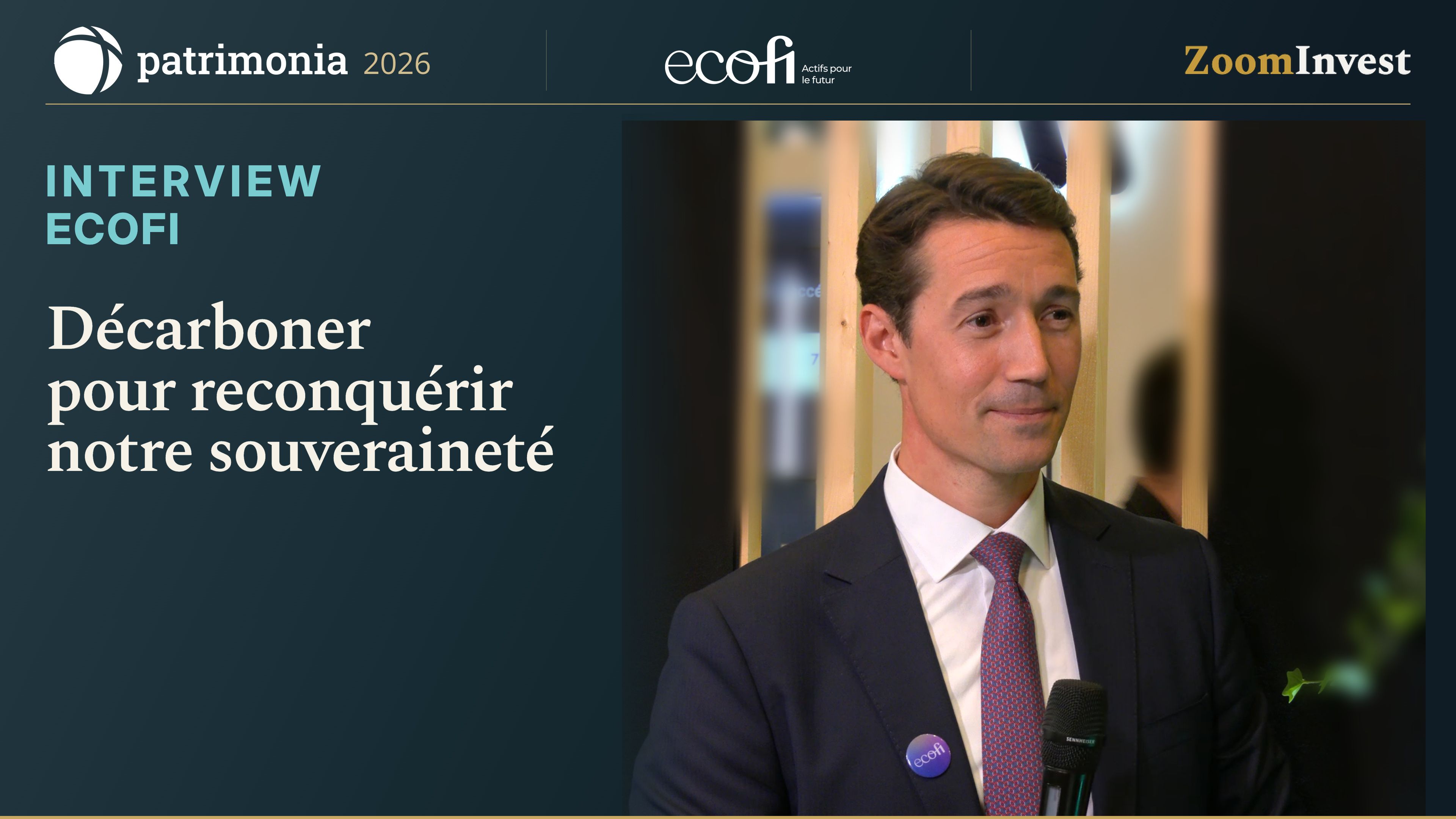 Ecofi : Décarboner pour reconquérir notre souveraineté