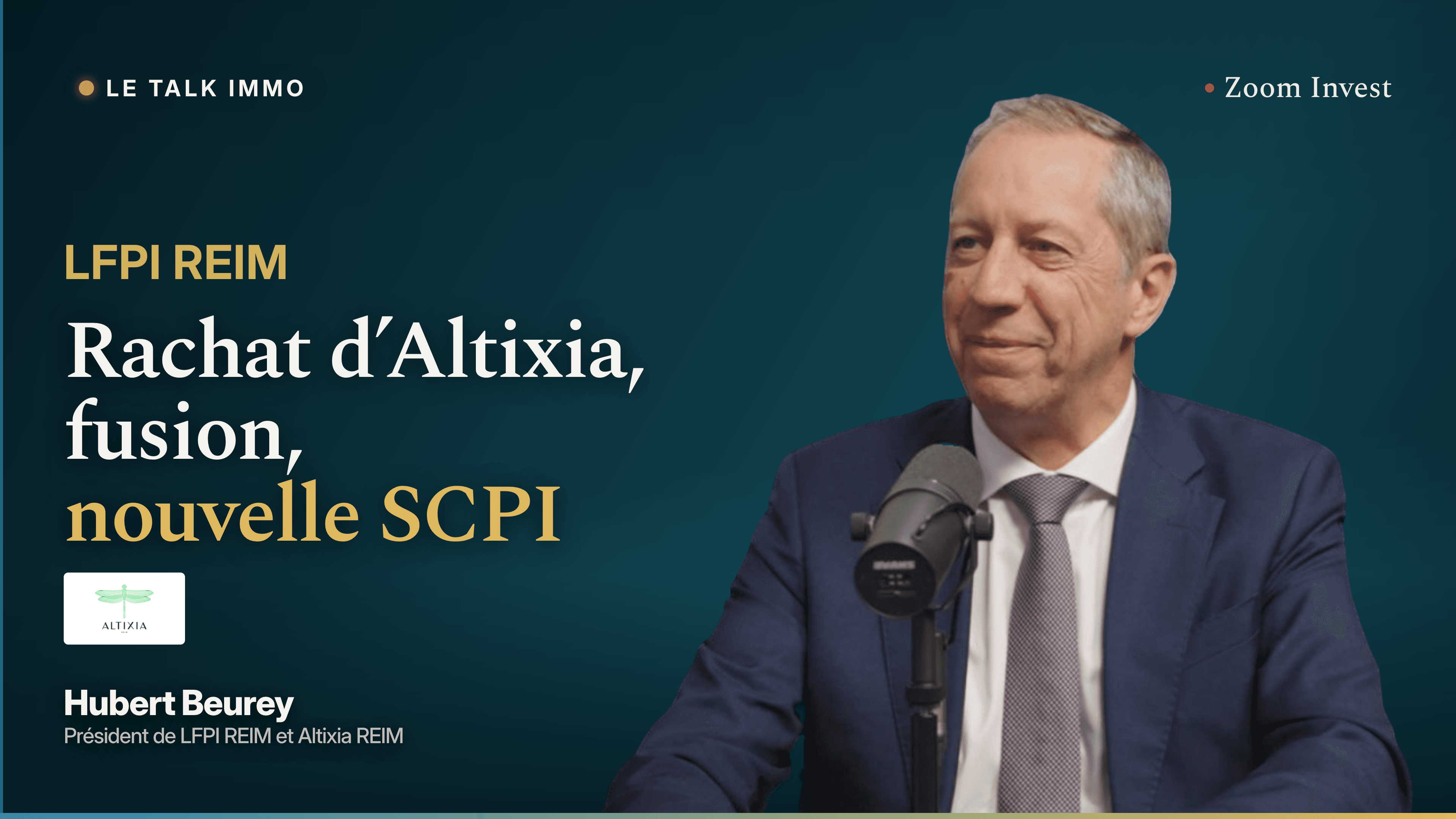 Rachat d'Altixia, fusion, nouvelle SCPI : les ambitions de LFPI REIM
