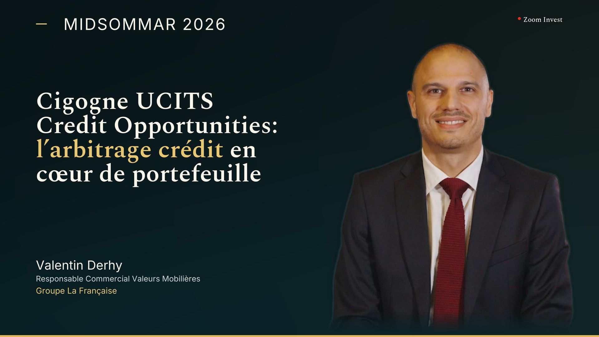 Cigogne UCITS Credit Opportunities : l’arbitrage crédit en cœur de portefeuille